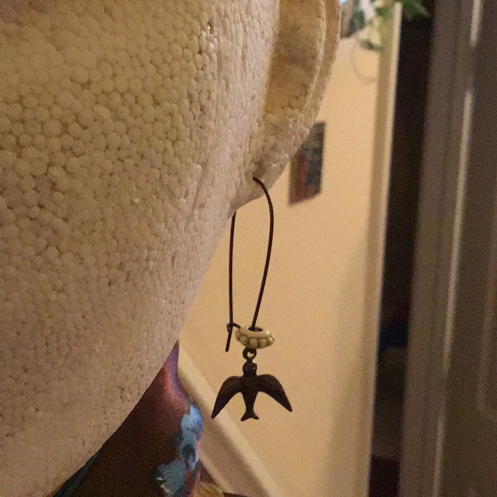 #228 Swallows Earrings